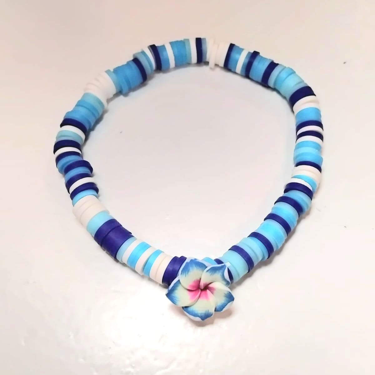 Blue Flower Bracelet
