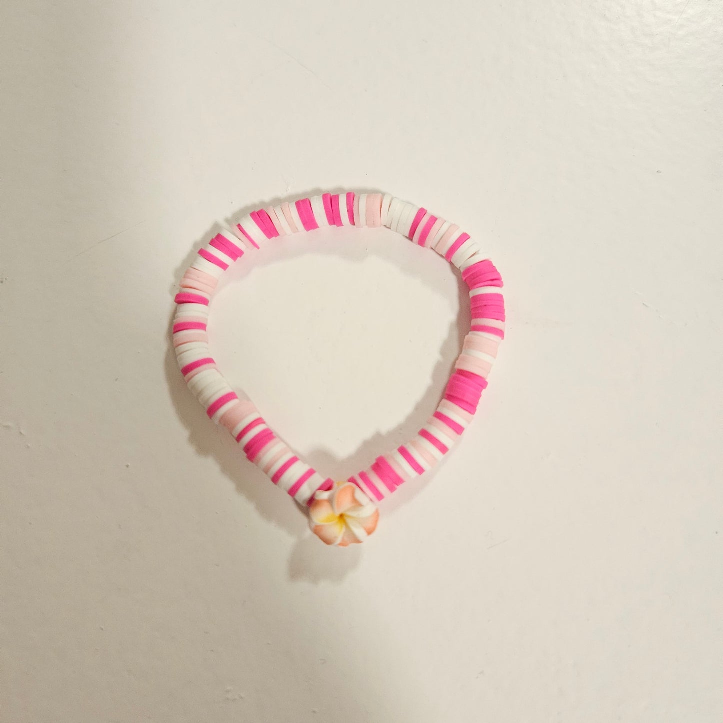 Pink Flower bracelet ๐