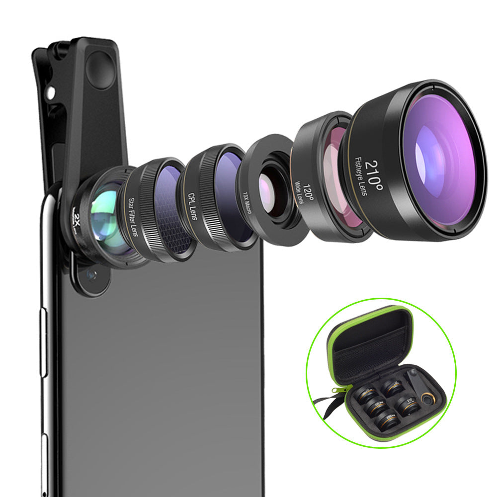 Quicktrend™ 6 in 1 mobile lens set