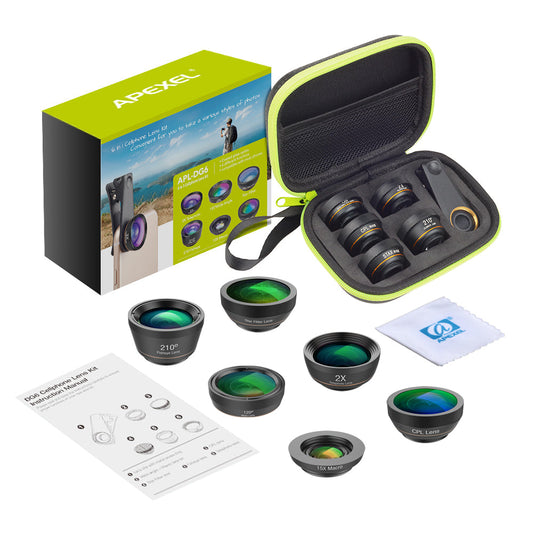 Quicktrend™ 6 in 1 mobile lens set