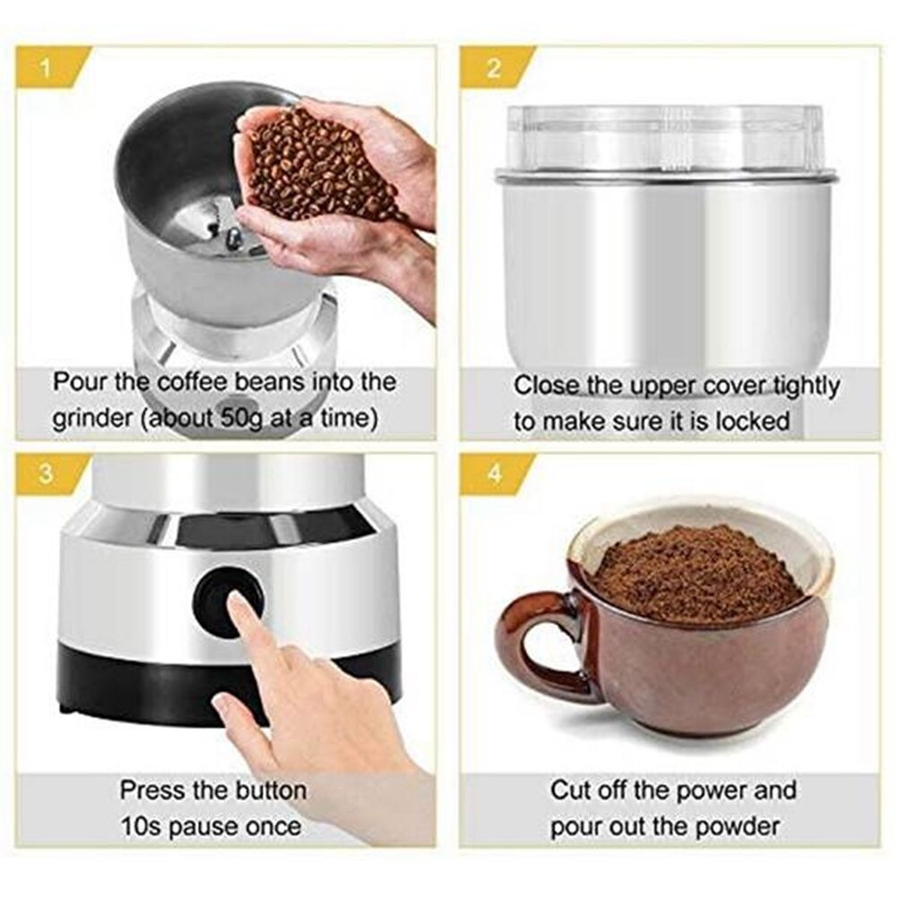 Quicktrend™ Electric Coffee Grinder